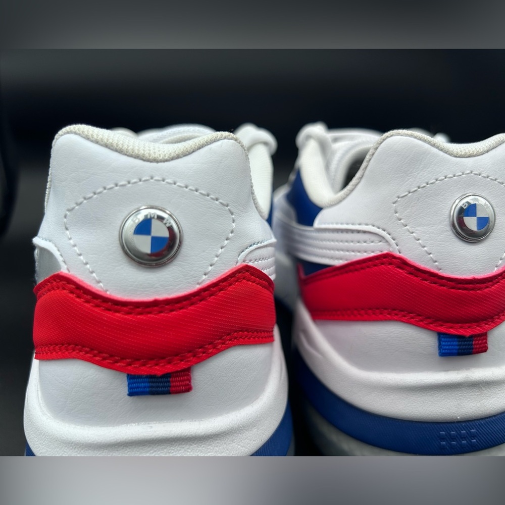 NWOT PUMA x BMW Motorsports Sneakers Red/White/Blue
Men's US 12 - Picture 7 of 9